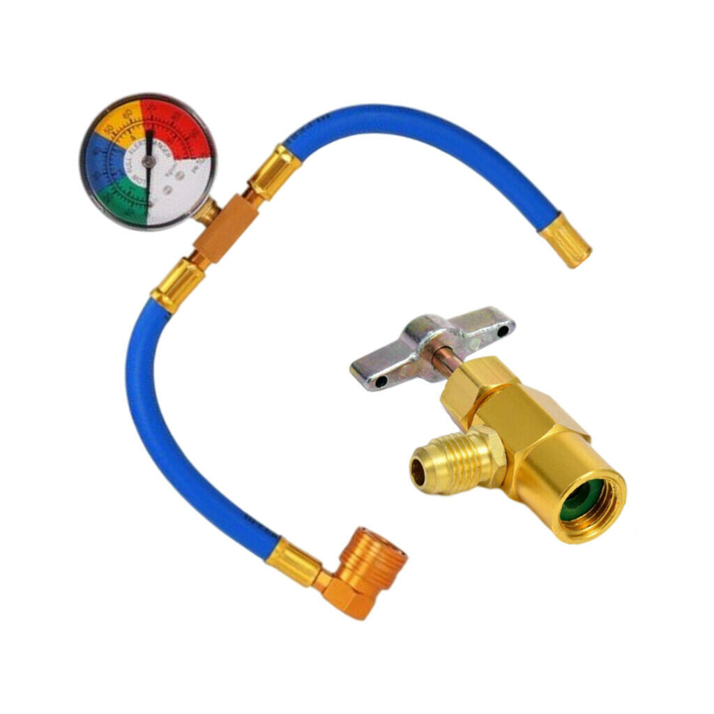 Air Conditioning AC Charge Hose with Gauge Car Recharge Air Car Car Car