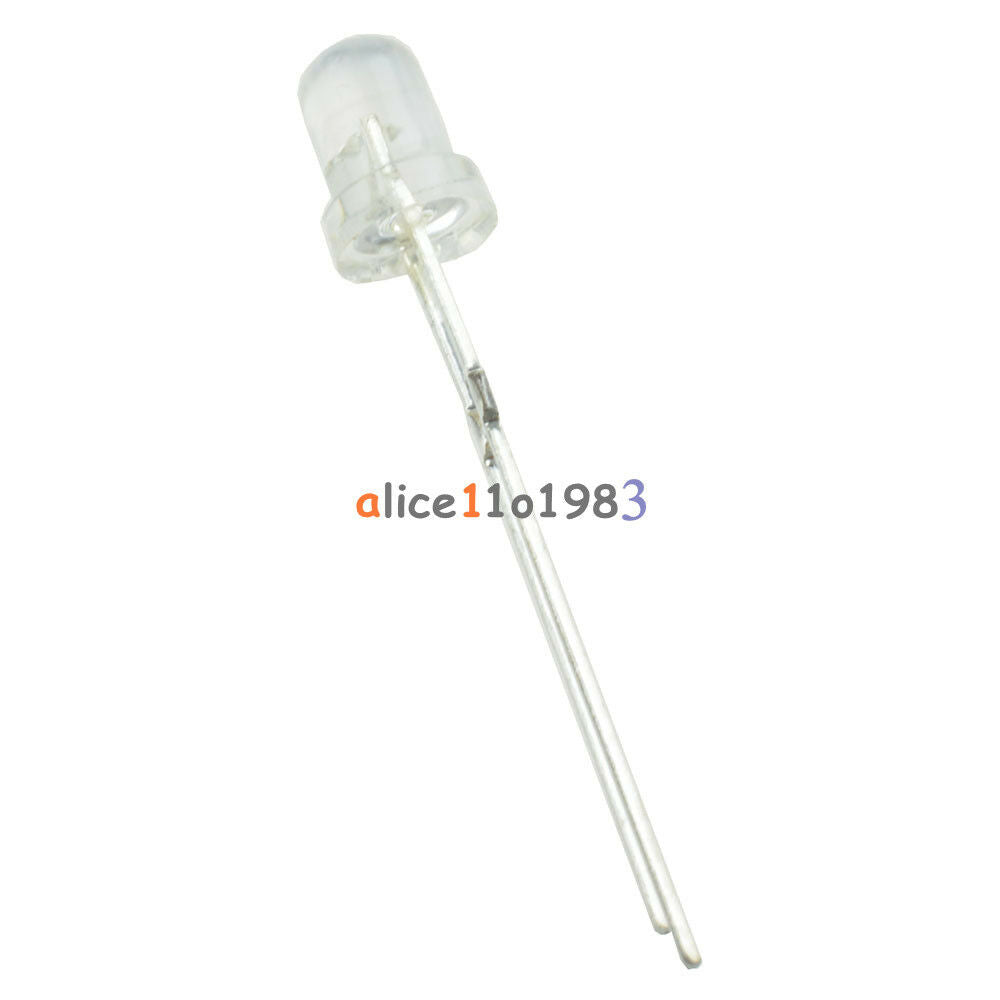 500PCS 3MM ROUND YELLOW Superbright LED Light Water Clear