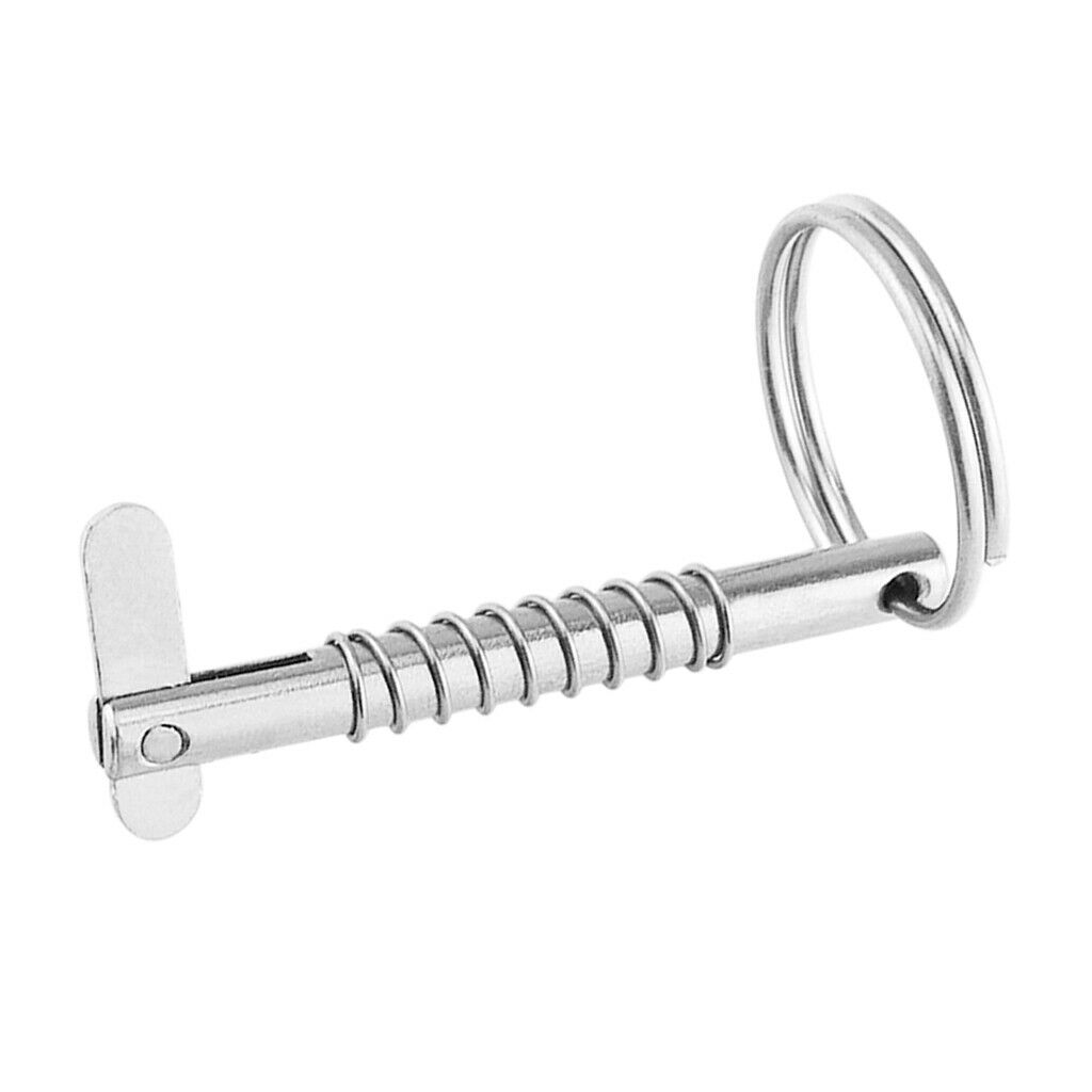 MagiDeal 5X51mm Quick Release Pin Deck Hinge Parts - 316 Stainless Steel 2pc