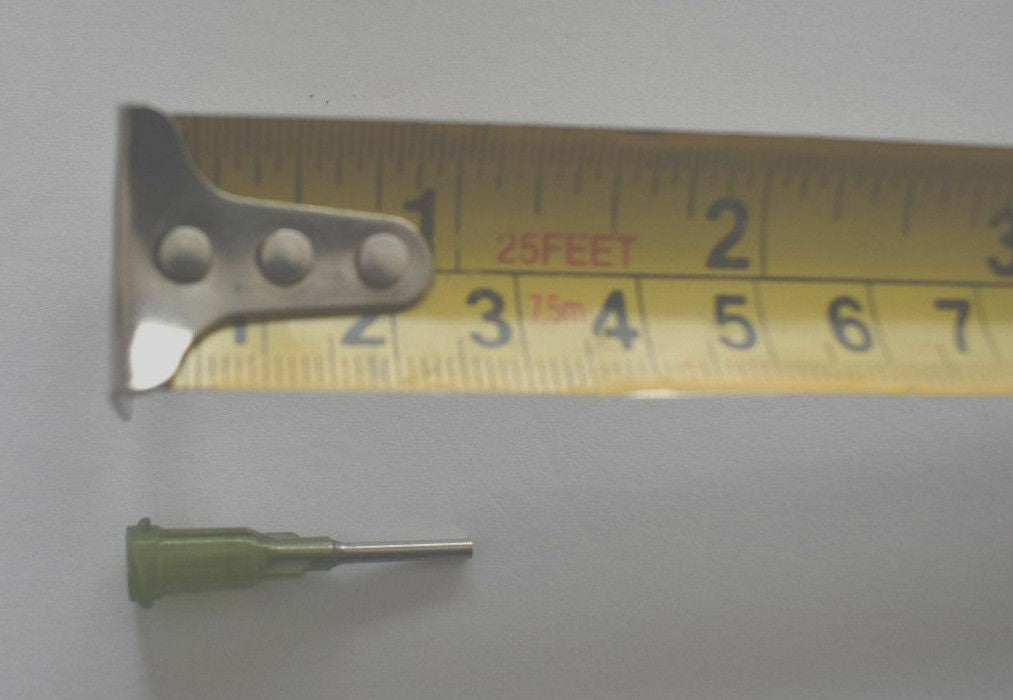 Pink G20 / Olive G14 Syringe Dispenser Tips - Flux , glue or Paste 10pcs