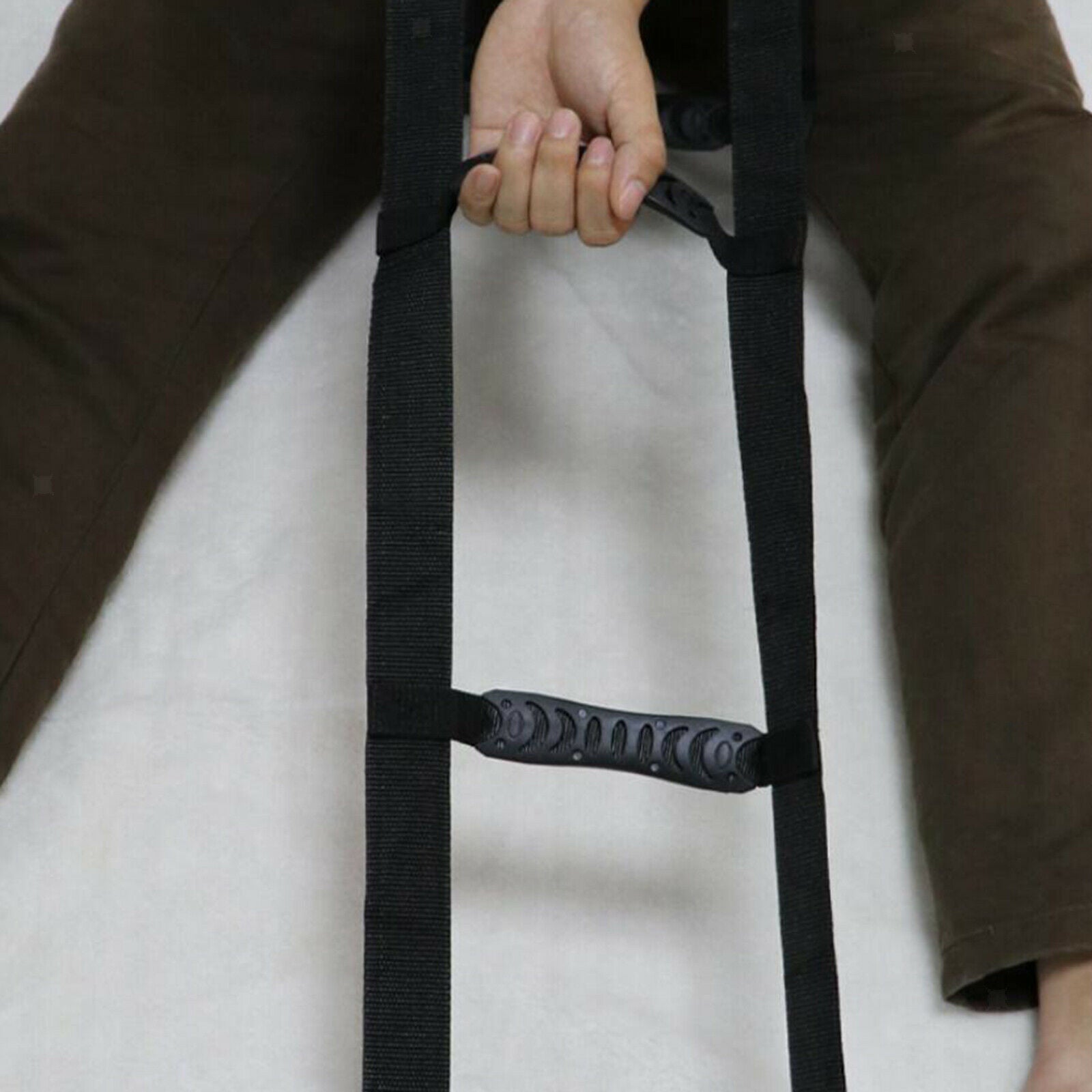 Bed Ladder Assist Pull Up Assist Device with Handle Strap Sitting, Sit Up Hoist