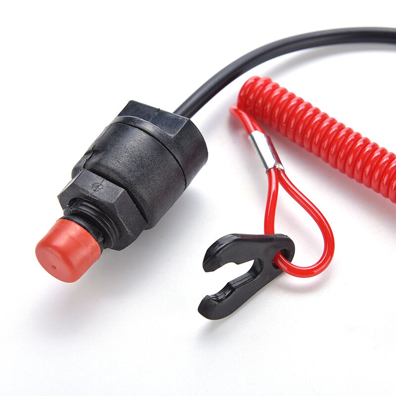 General Boat Outboard Engine Motor Kill Stop Switch & Safety Tether Lanya.l8