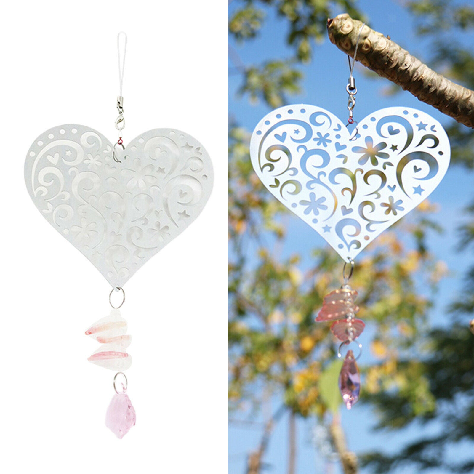 Wind Chime Window Hanging Pendant Wind Bell Outside Balcony Car Decor Gift