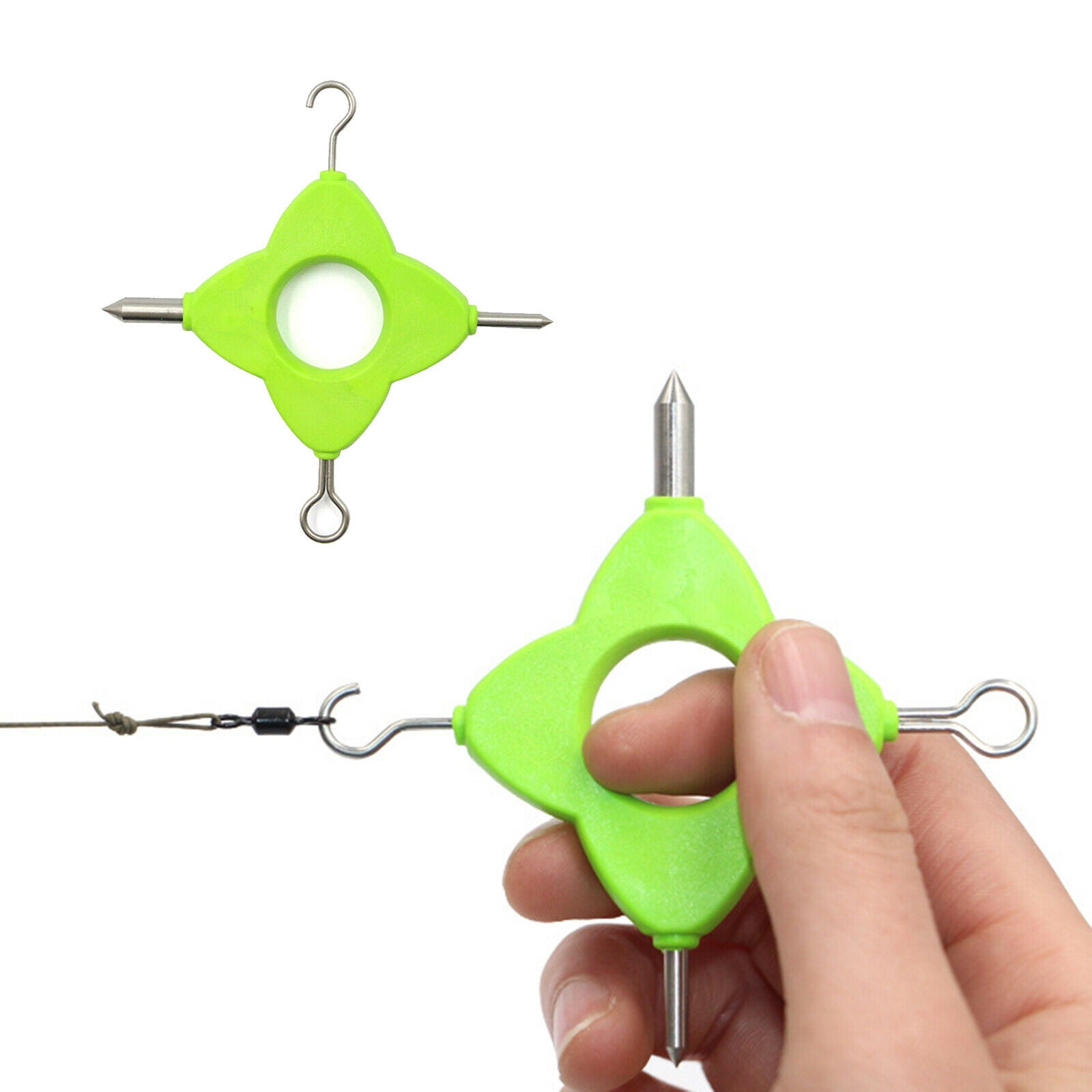 Portable Fishing Puller Knot Tool Pull Bait Knottting Tackle Accessories