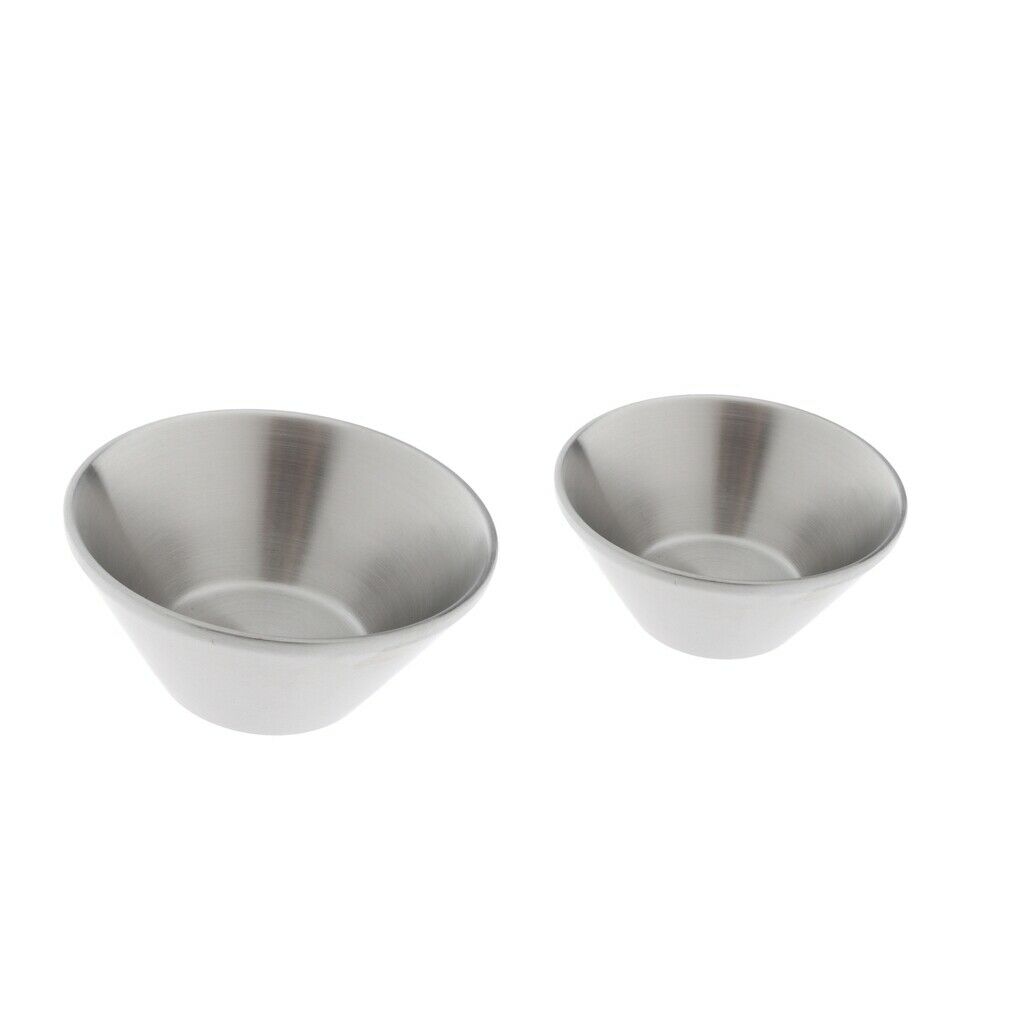 Outdoor Stainless Steel Insulated Camping Bowl Picnic 150x70mm for Adults
