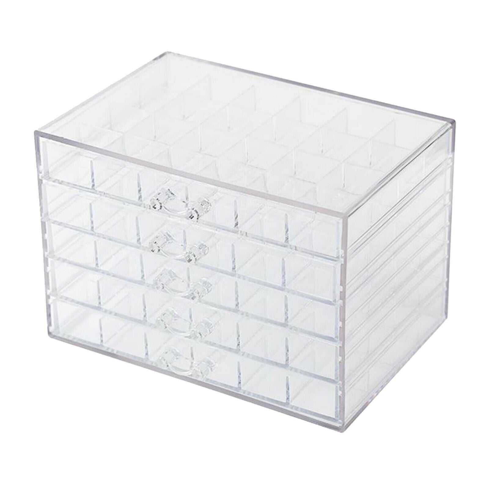 120 Slots Nail Art Accessories Storage Rhinestone Jewelry Container Case