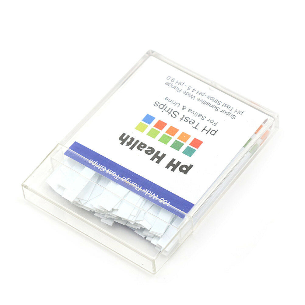 100Strip4.5-9 PH Alkaline Acid Indicator Paper Water Saliva Litmus Testing B IE
