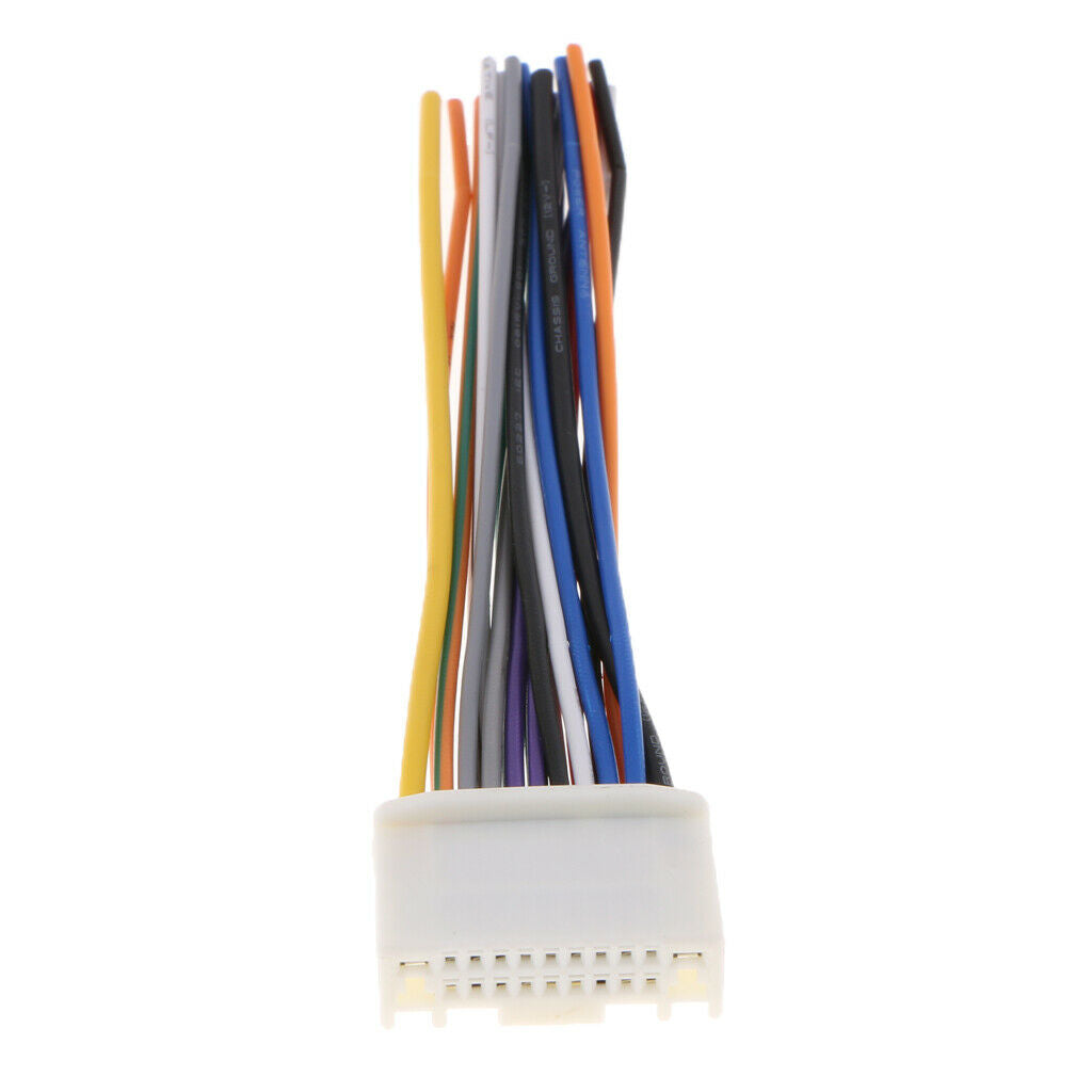 Auto Car 12 Pins Radio Stereo Wire Wiring Harness for  Tiida