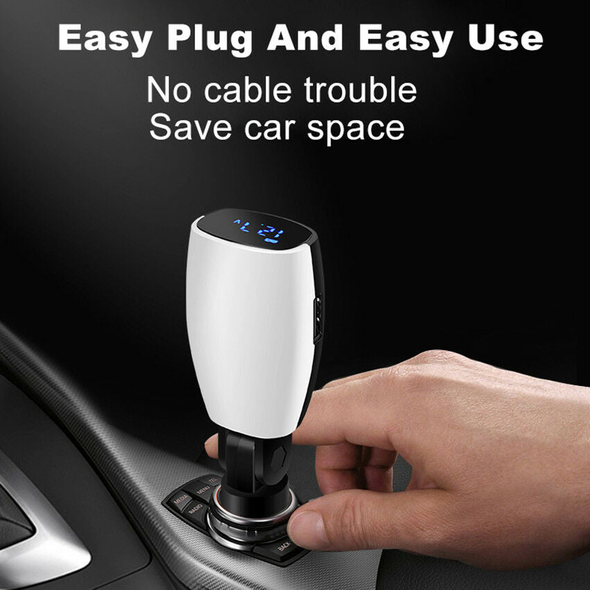 Dual USB Digital Car Charger Adapter 3.1A Digital LED Display Smart Auto Charger