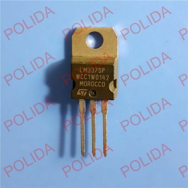 5PCS 3-TERMINAL ADJUSTABLE REGULATORS IC ST TO-220 LM337SP