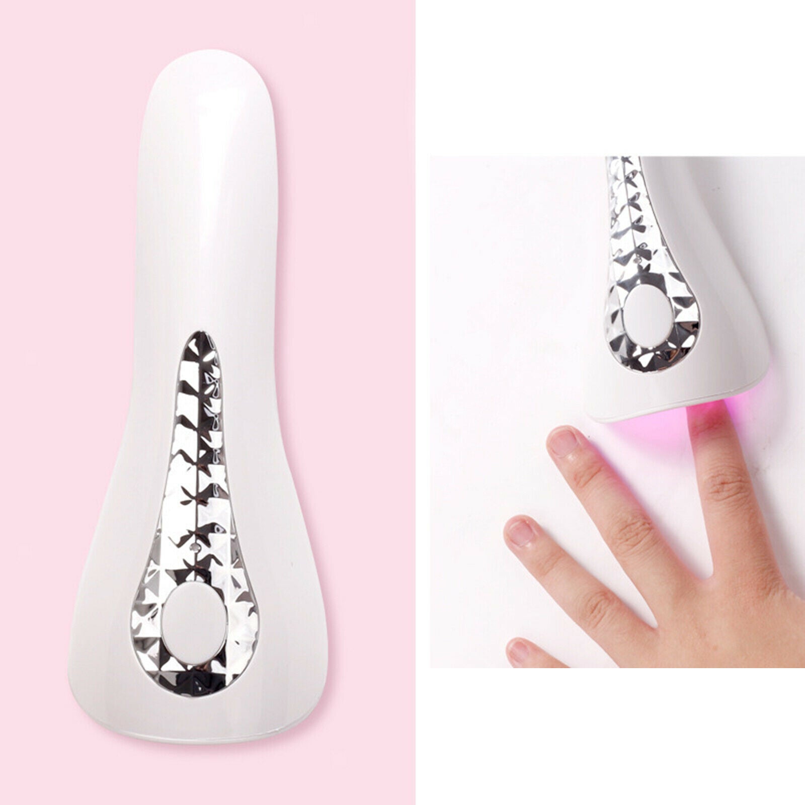 Manicure Portable Handheld Nail Lamp Nail Art Light Machine For Gel Nails