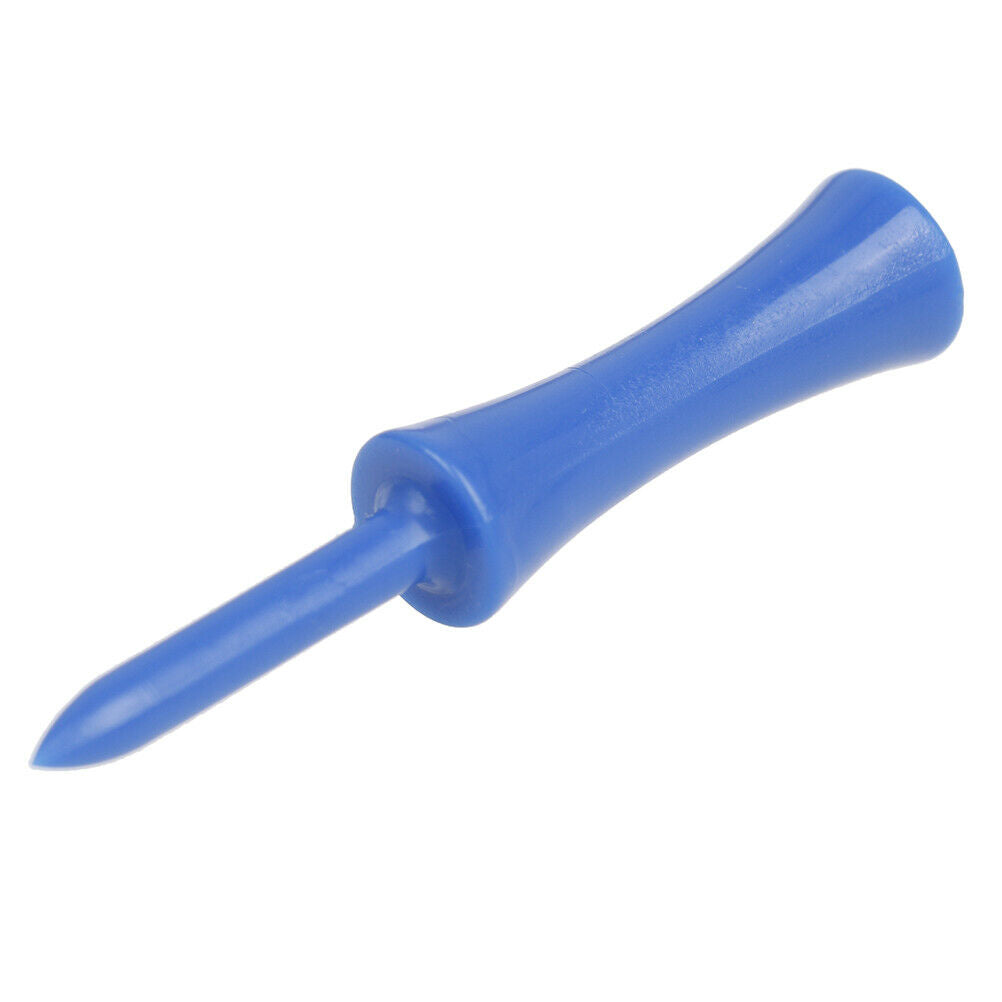 50Pcs/set Plastic Step Down Golf Tees Height Control Blue 2.68 inch~ii tHSJCA