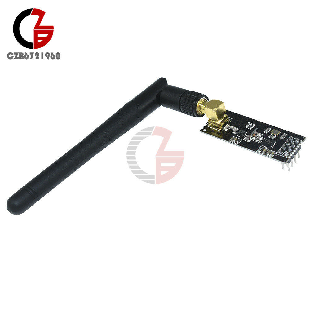 2PCS NRF24L01+PA+LNA SMA Antenna Wireless Transceiver communication module 2.4G