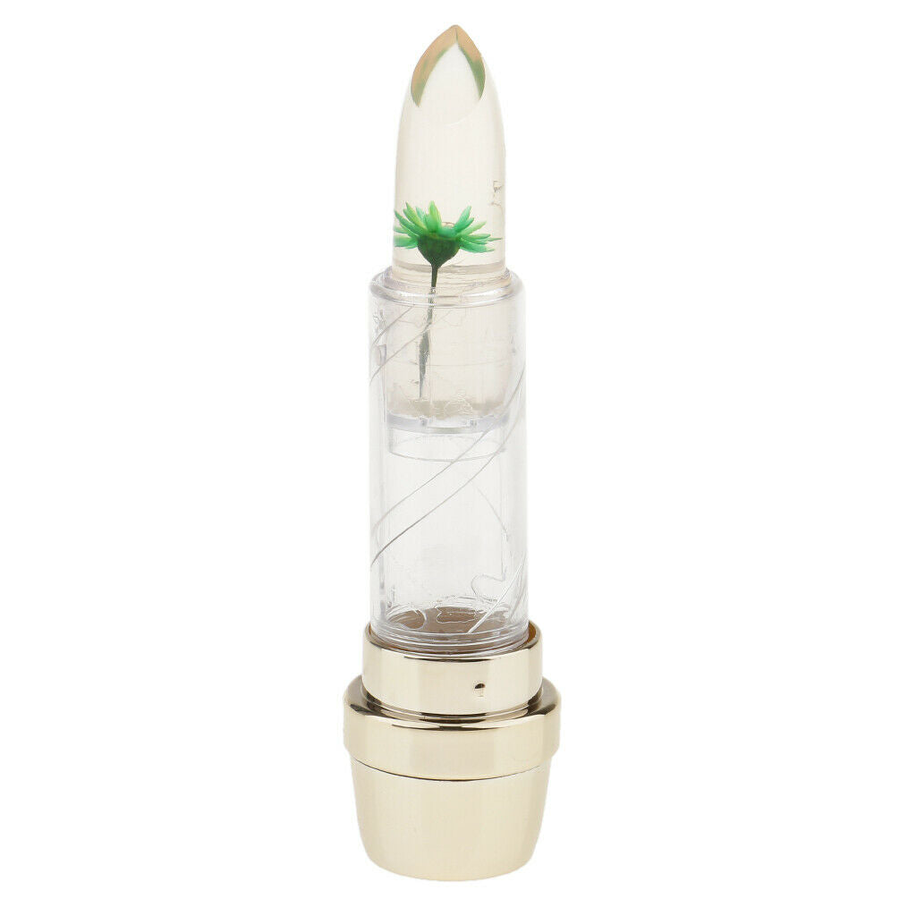 Jelly Flower Color Changing Lipstick Makeup Moisturizer Lip Gloss Comestic