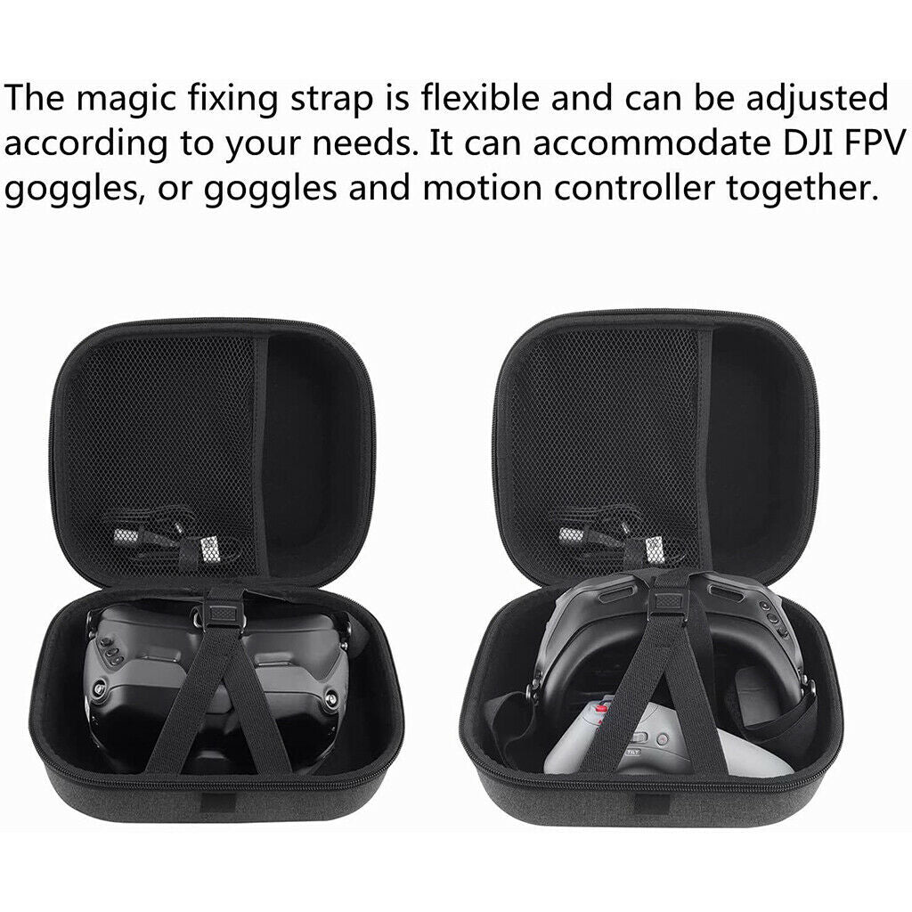 Portable Carrying Storage Box for DJI FPV Flight Glasses V2 Carrying Case