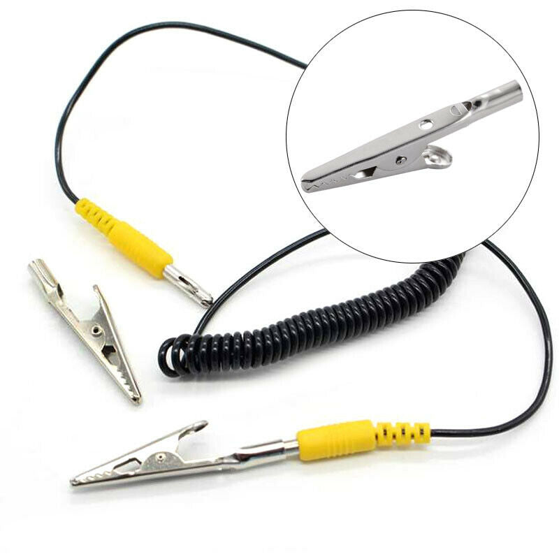 20Pcs Single Prong Alligator Clips With Teeth Aligator Stainless Steel Clip Test