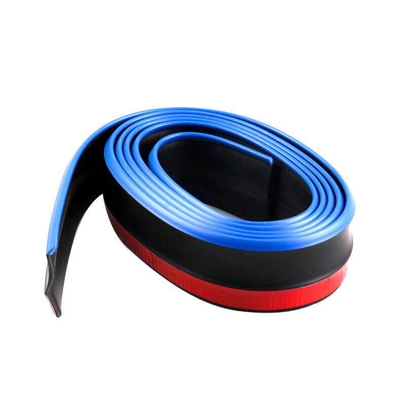 2.5M Racing Car Lip Skirt Strip Anticollision Antiscratch Front Bumper Protector