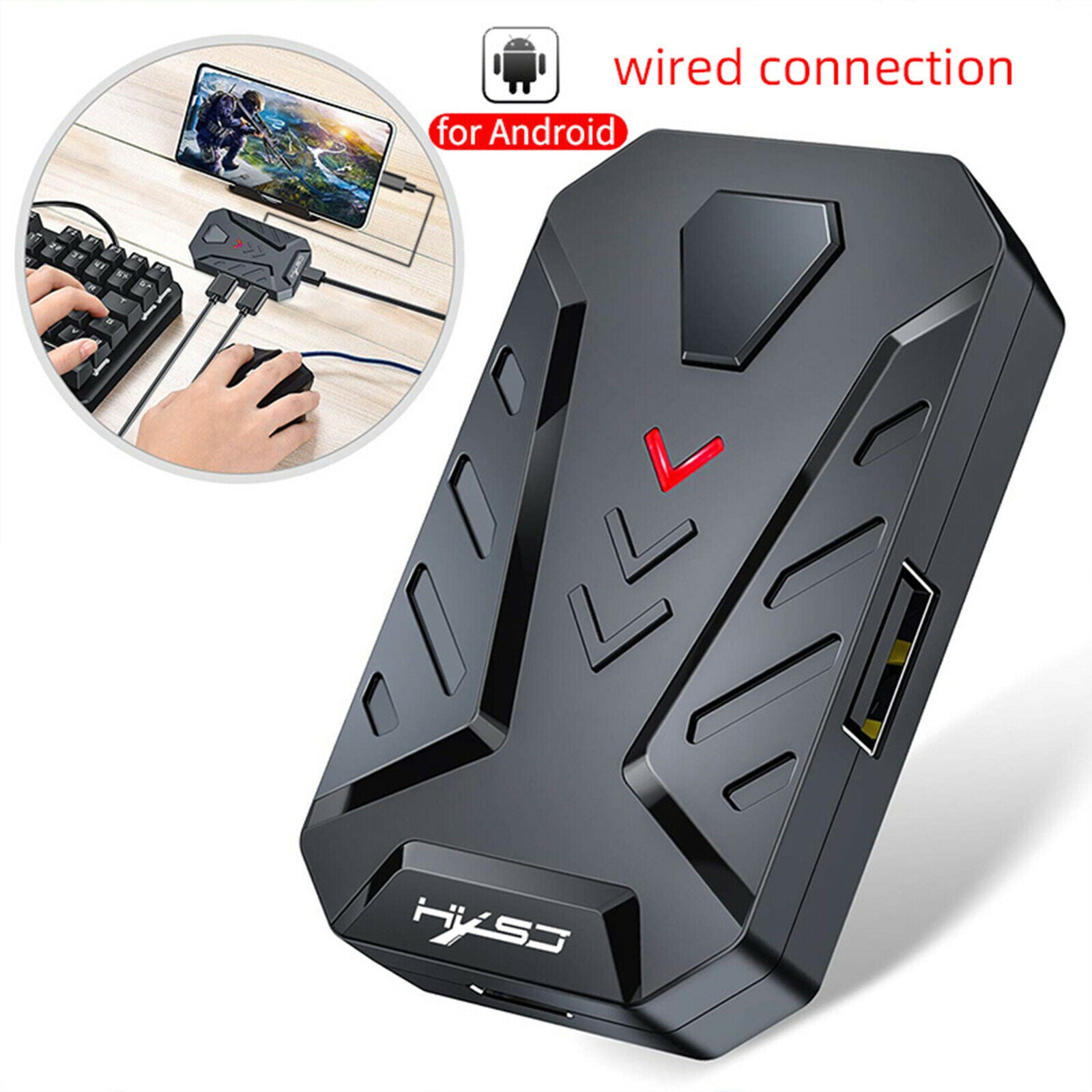 P8 Keyboard Mouse Converter No Lagging for Android System Shooting Games