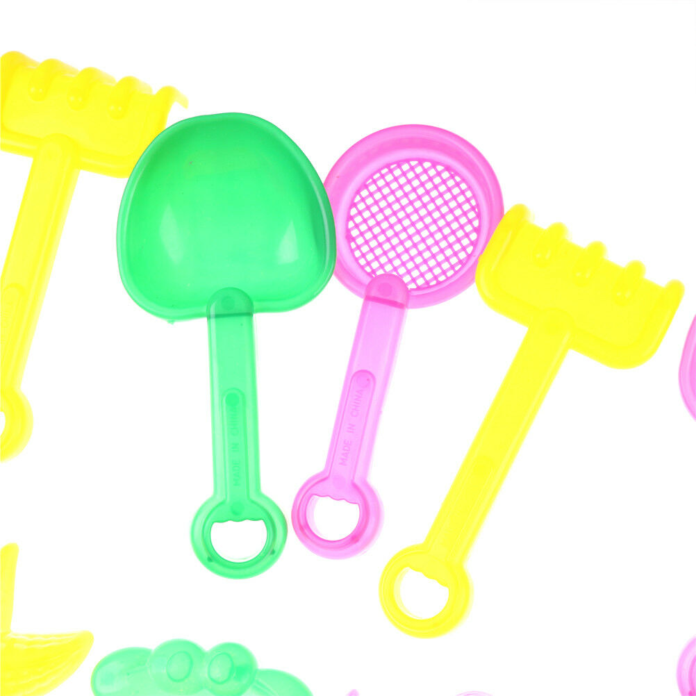 5pcs Kid Outdoor Beach Sand Tools Toys Bucket Shovel Set  Baby Play sand_DD
