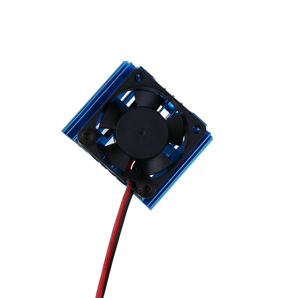1/10 RC 540 Motor Heatsink & Cooling Fan for HSP Axial   DIY Parts