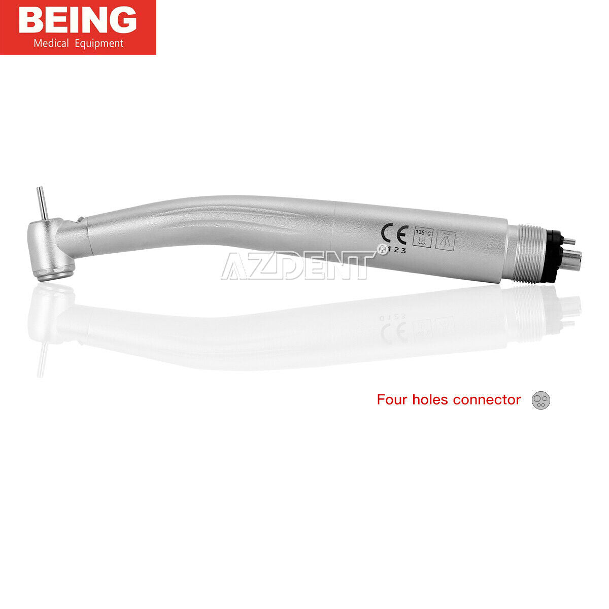 1X BEING Dental High Speed Handpiece Standard E generator LED Self Power Turbine
