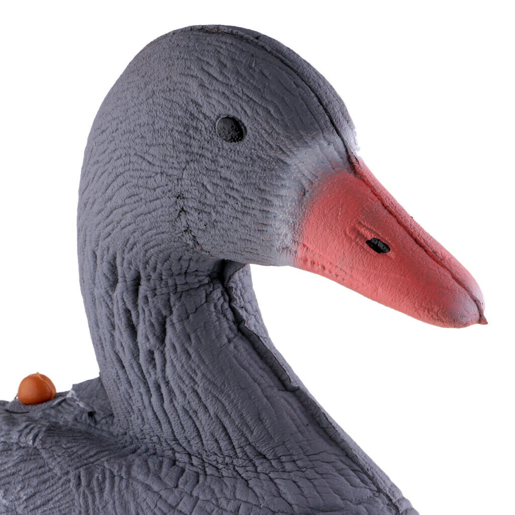 Folding Goose Hunting Decoys Full Body Decoying Garden Decors Resting Goose