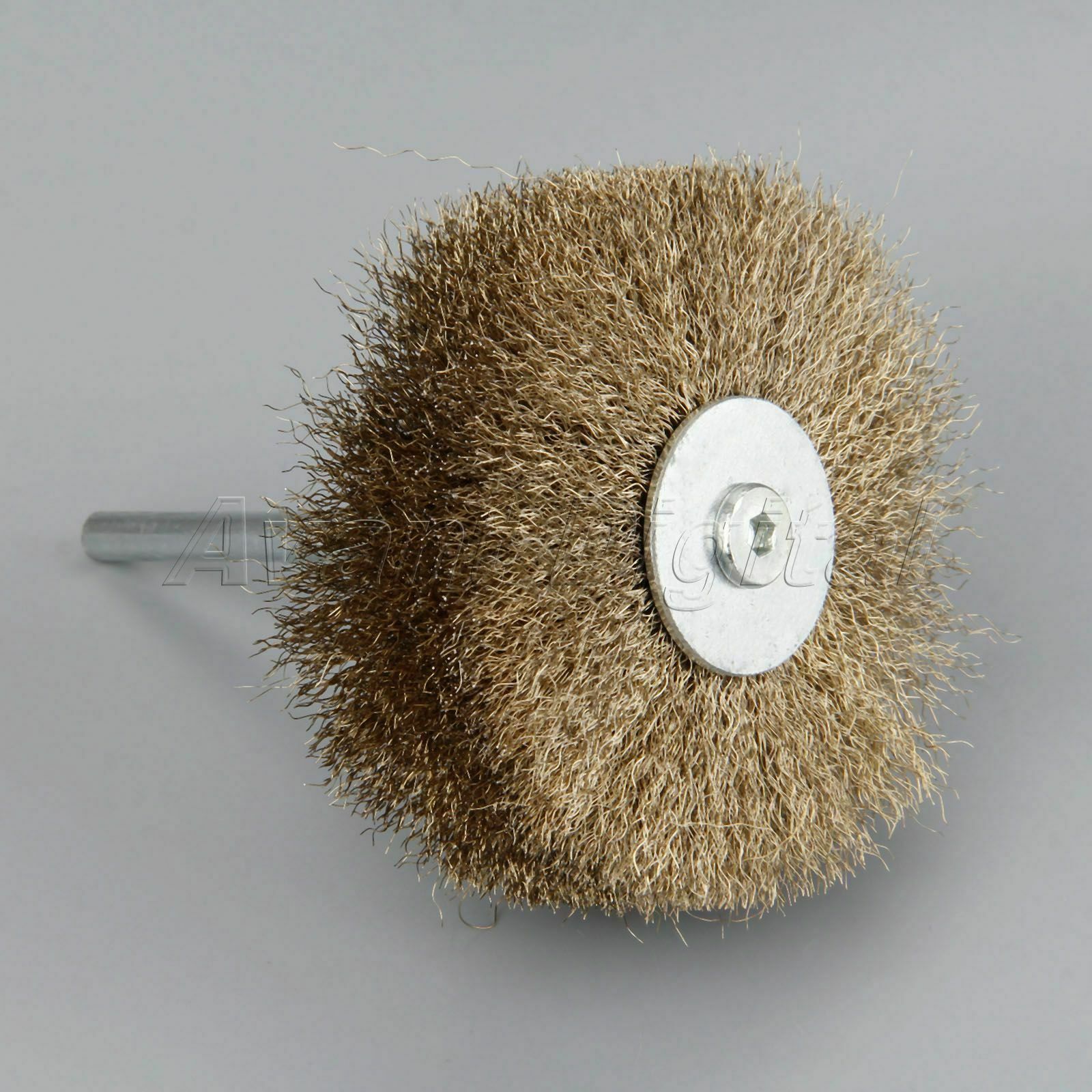 Polishing Wheel Brushes Abrasive Steel Wire Brush Grinder Rotary Tool 6mm Shank