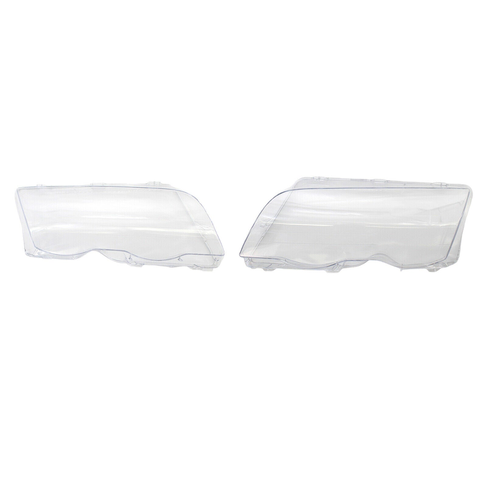 Headlight Clear Lens Cover Compatible with  E46 3 Series 4-Door