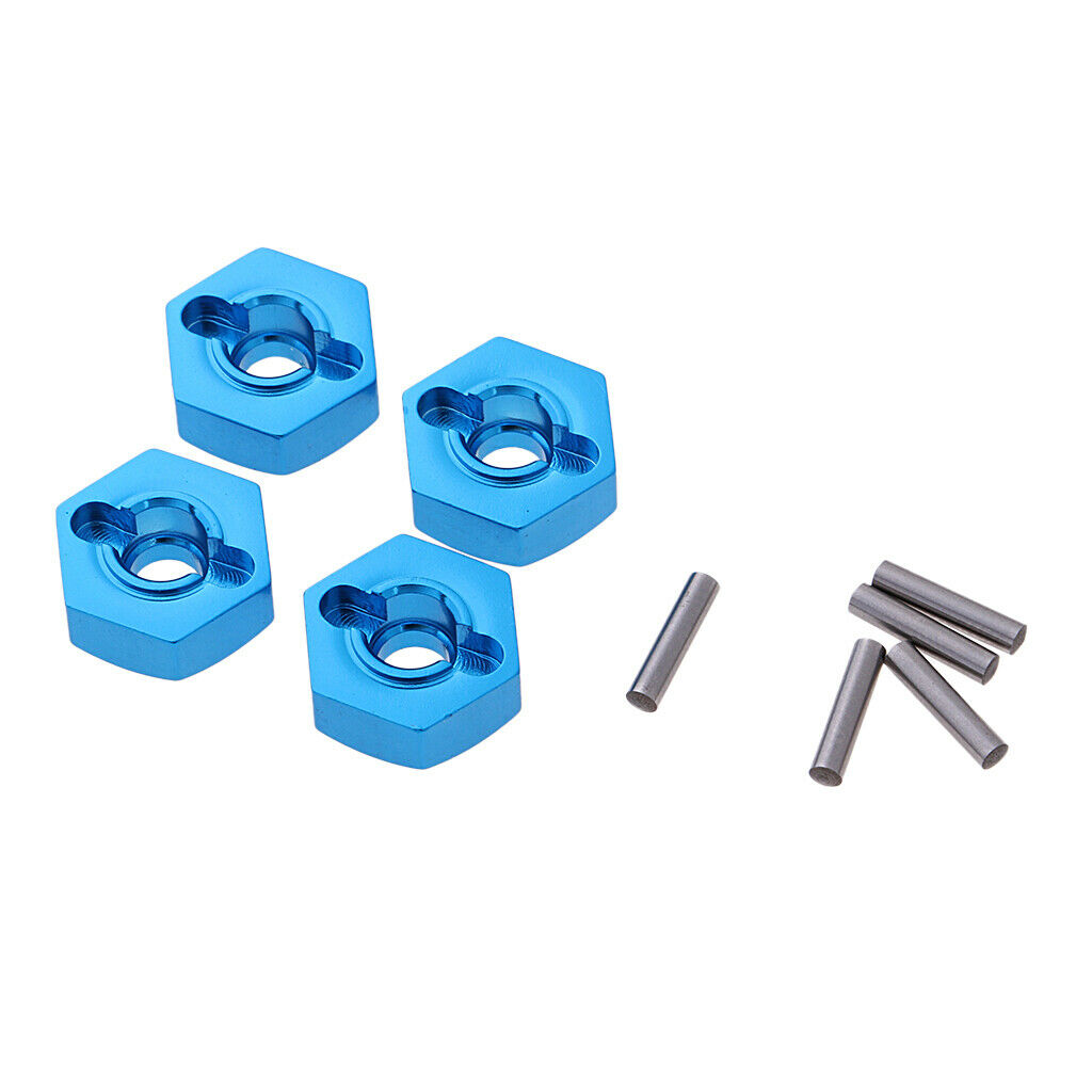Aluminum Wheel Hex Drive for HSP 94122 94123 94111 94188 RC Buggy Truck