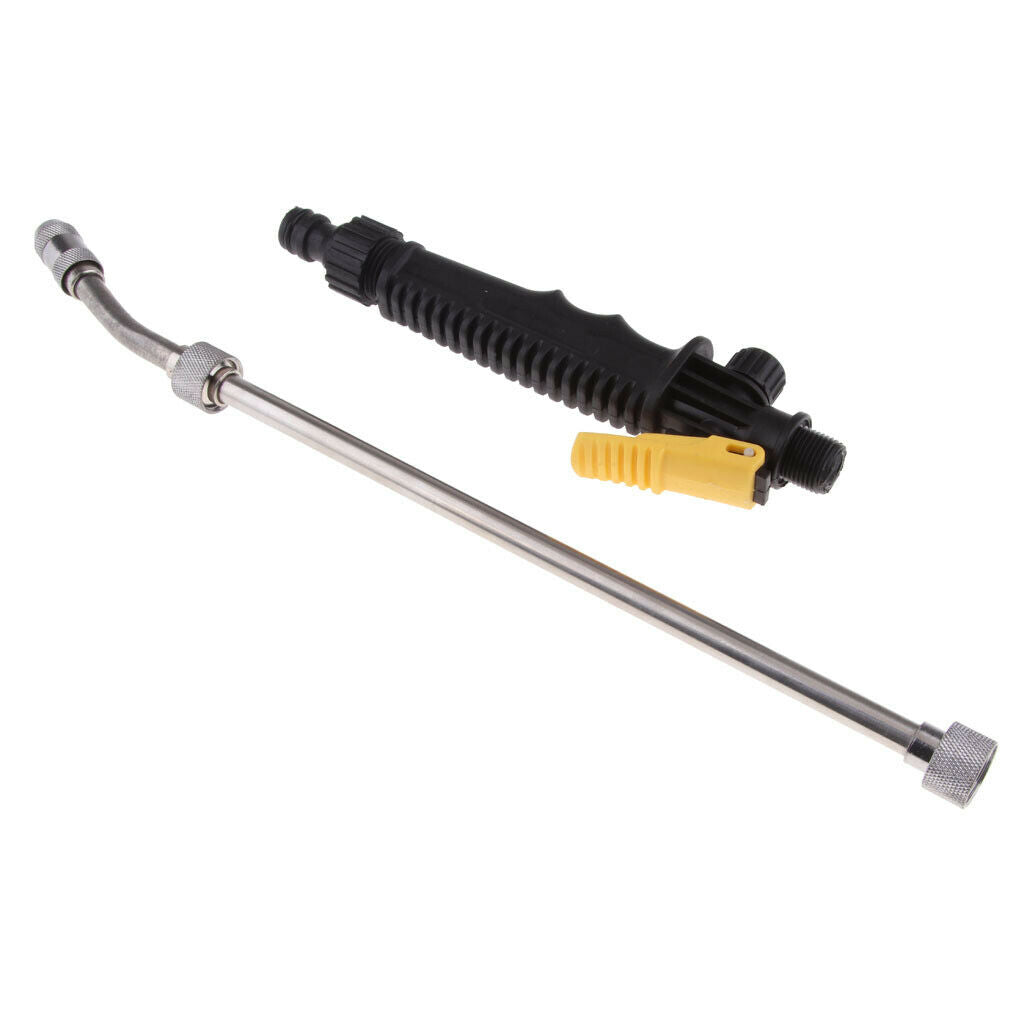 Stainless Steel High Pressure Washer Wand Car Washer Sprayer Tools 56cm