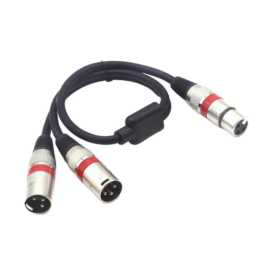 Line of Microphones for Acoustic Balance Y-Splitter Male Female with Double PVC