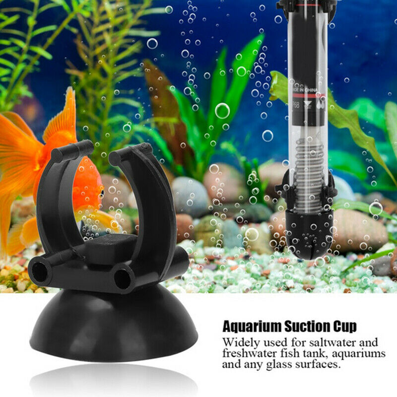 5pcs Suction Cups Led Lights Heating Rods Clip Aquarium Sucker Tube Wire .l8