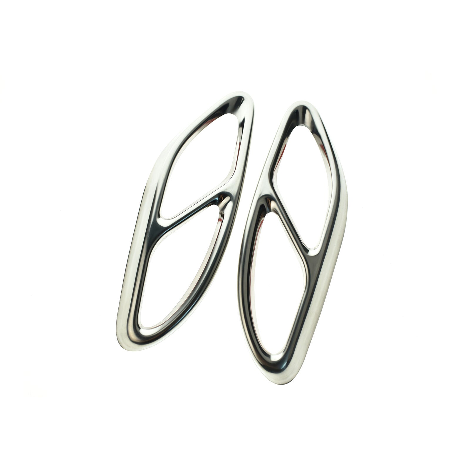 For Benz A B C E CLA GLC GLE GLS Class Rear Cylinder Exhaust Pipe Mufflers Cover
