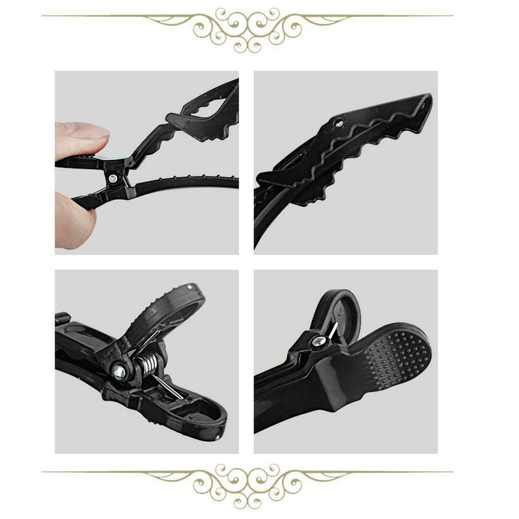 6PCS Extra Large Hair Styling Sectioning Clips Salon Alligator Clips Makeup