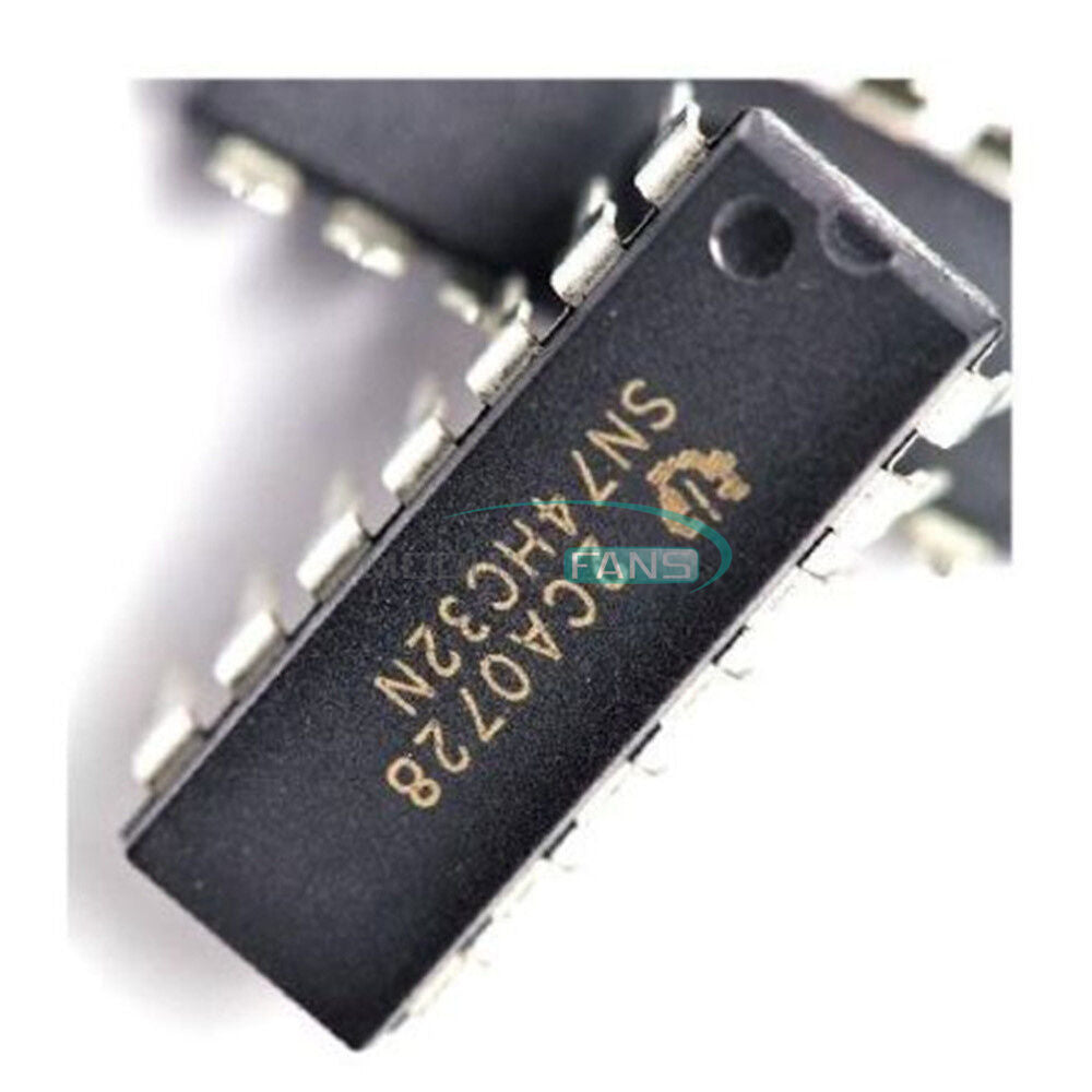 5PCS 74HC32 7432 74HC32N Quadruple 2-Input OR Gates DIP-14 New IC