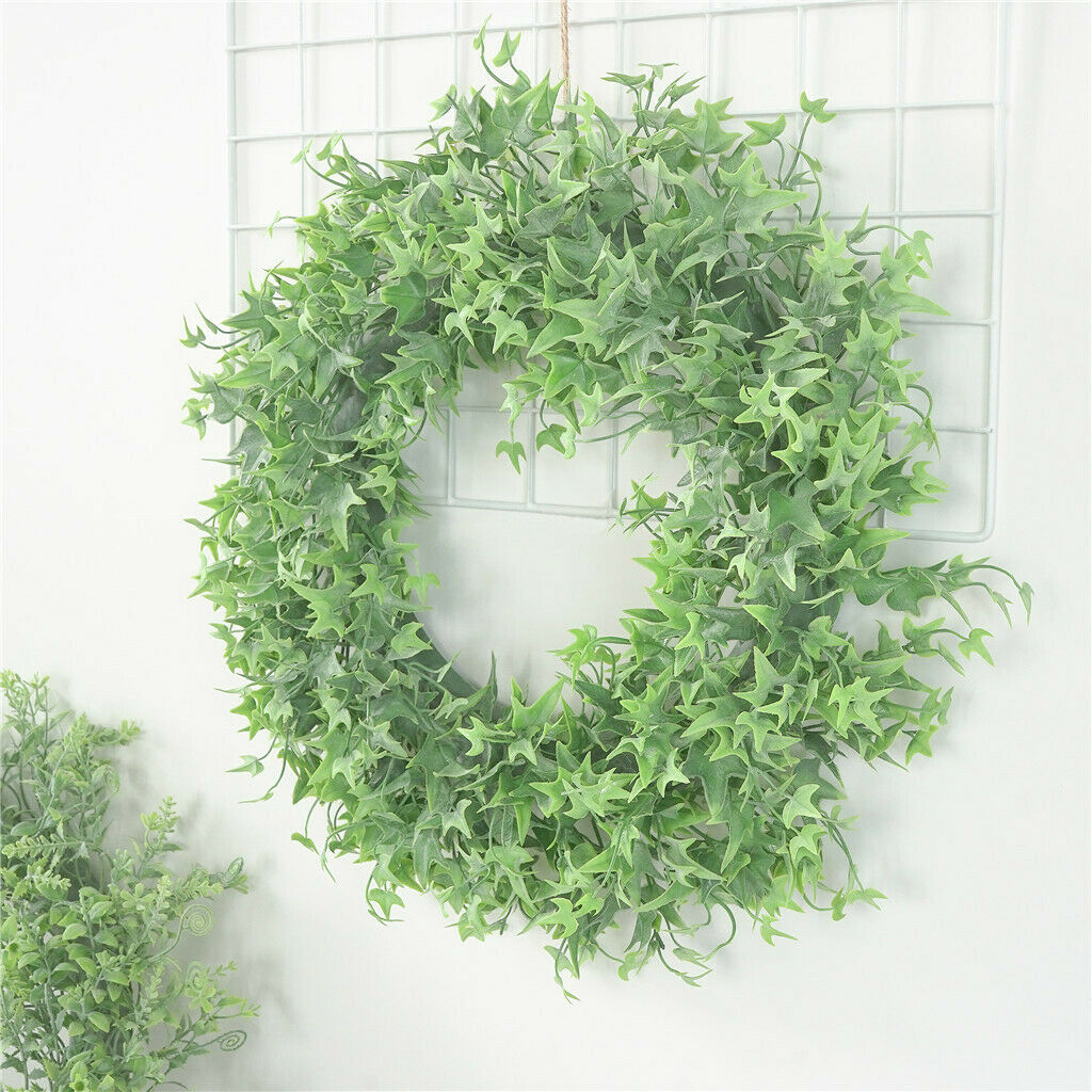 Artificial Sweet Poatato Leaf  Wreaths Faux Garland Foliage Wedding Decor
