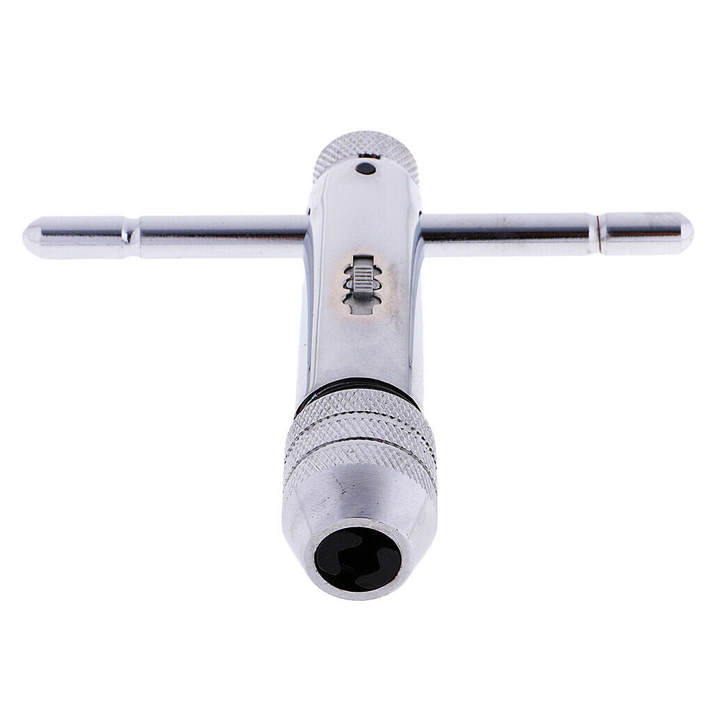 2Pcs Adjustable Capacity Tap Wrench T-Handle Tool For Tap Reamer Extractor