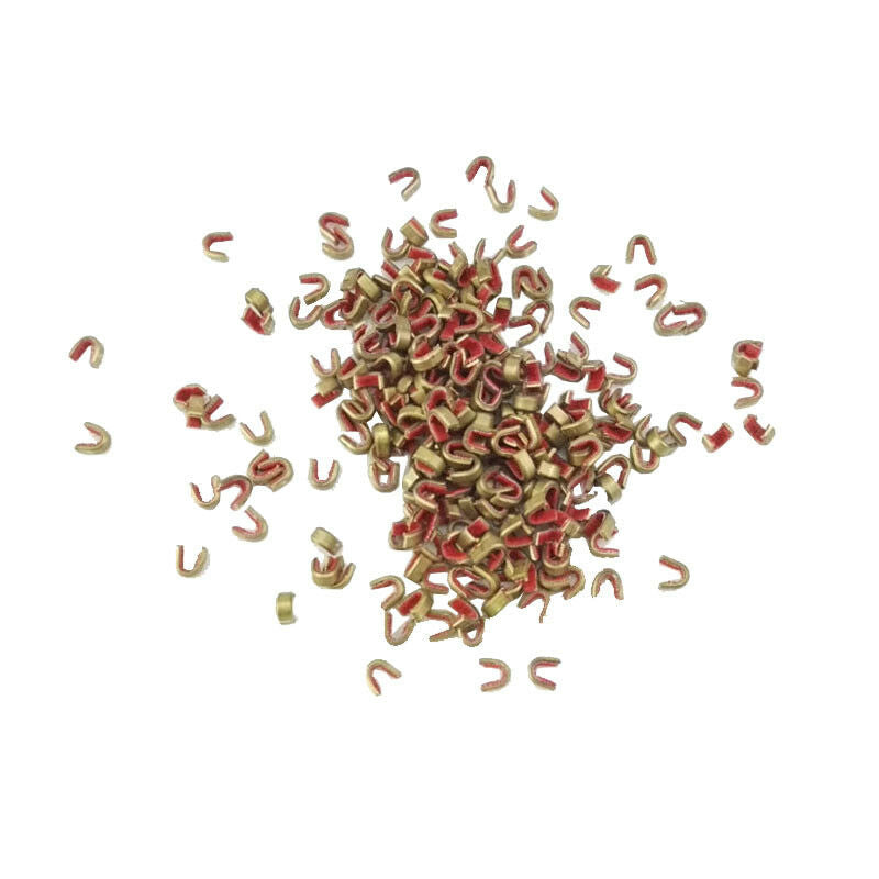 50pcs Archery String Nocking Points Brass Buckle Clips Nock Bow String Protector