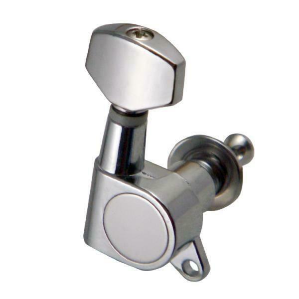 Chrome Enclosed Guitar Tuning Pegs Tuners for