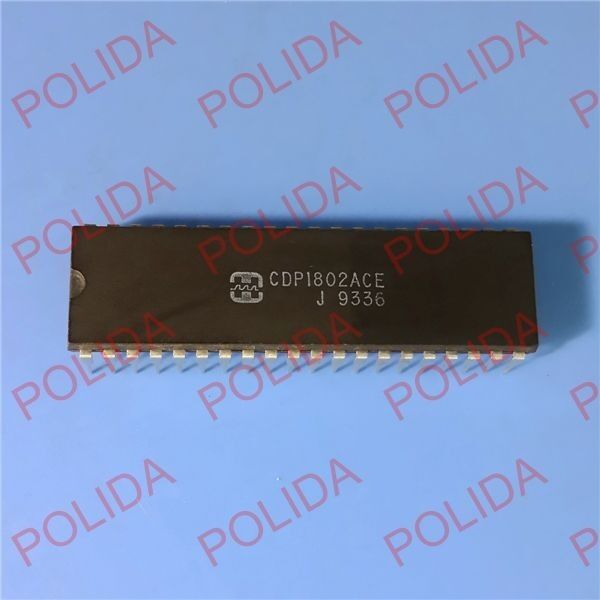 5PCS CMOS 8-Bit Microprocessors IC HARRIS/RCA DIP-40 CDP1802ACE CDP1802ACEX
