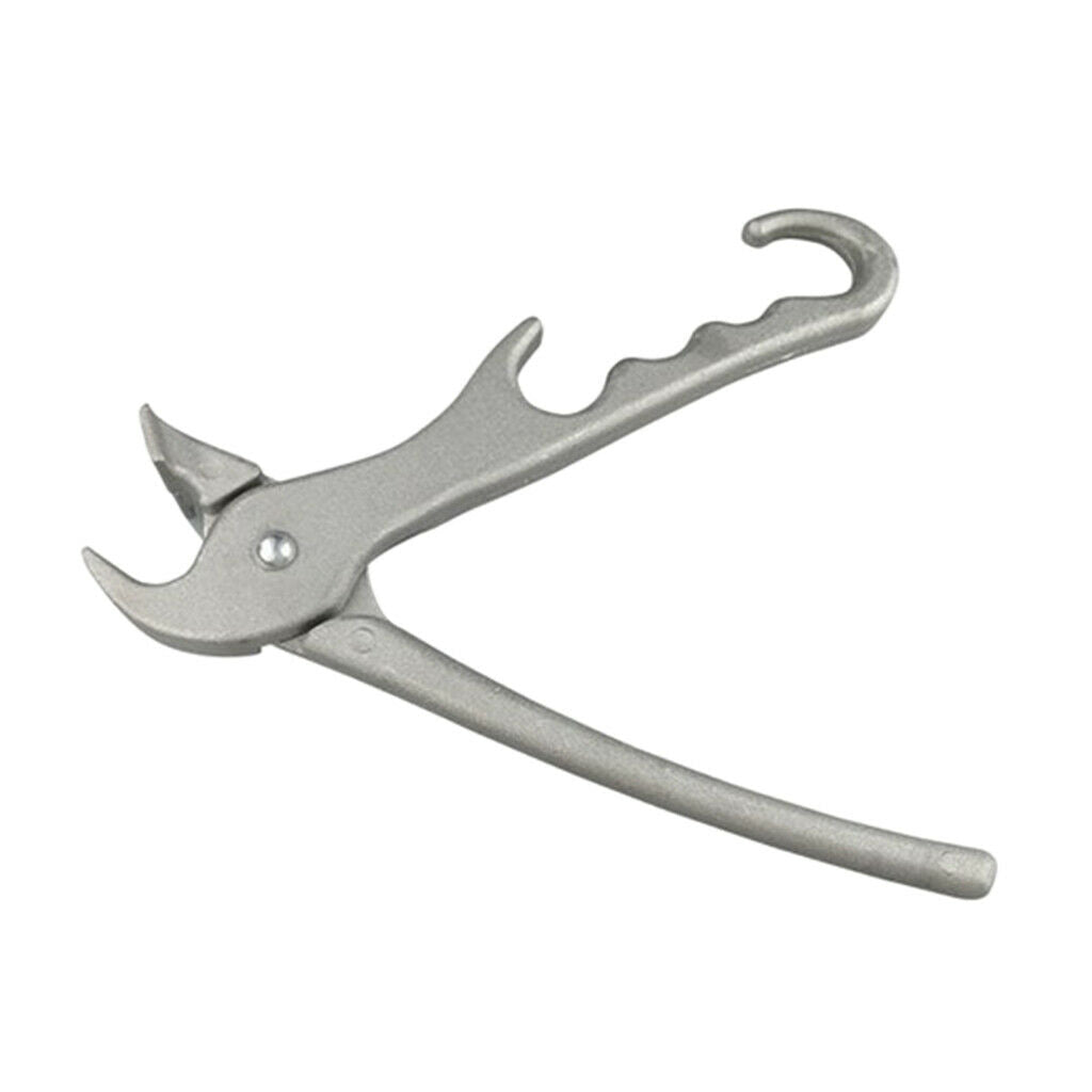 3 Pieces Aluminum Anti-hot Pizza Pan Gripper Clip Baking Tray Clamp 20cm