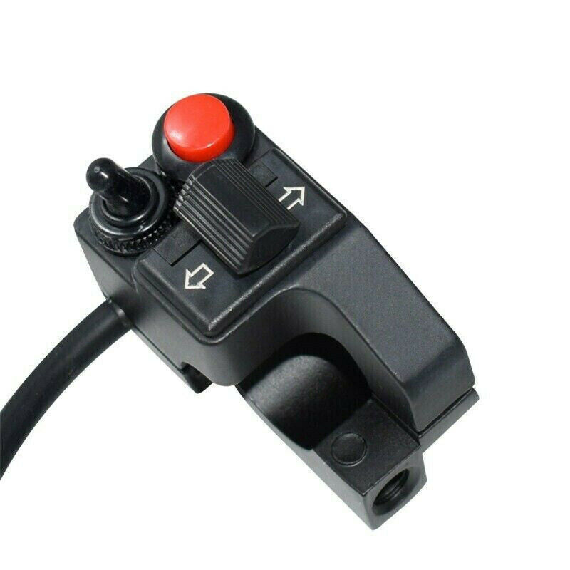 7/8" 22mm Left Motorcycle Handlebar Switch For Blinker Turn Signal Horn Beam ATV