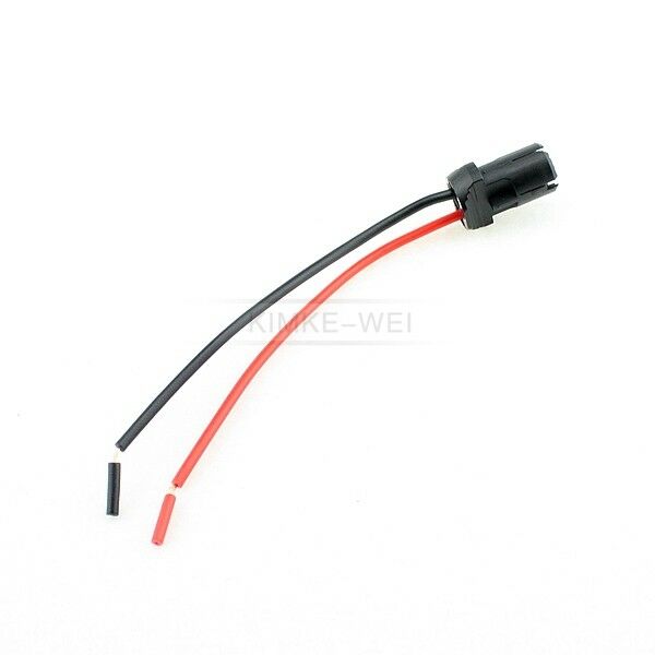 5x T10 W5W Led Lamp Bulb Socket Connector Holder Base & Wire 11.5cm New