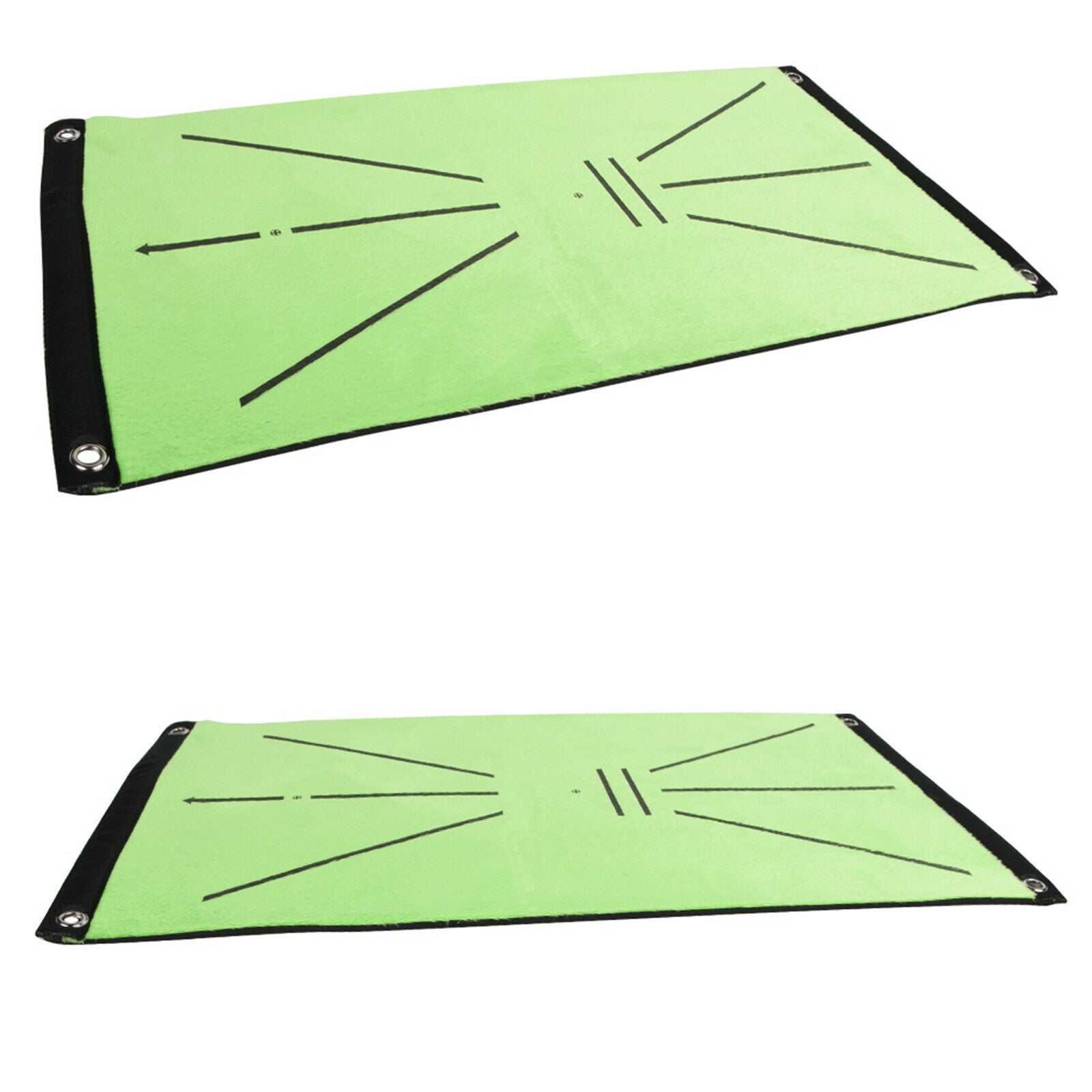 Premium Mini Golf Practice Mat Hitting Swing Pad] Practice Equip Home Indoor