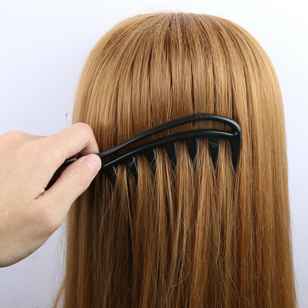 2 Pack Wide Tooth Combs Hairdressing Unisex Comb Detangler Wet Hair Brush