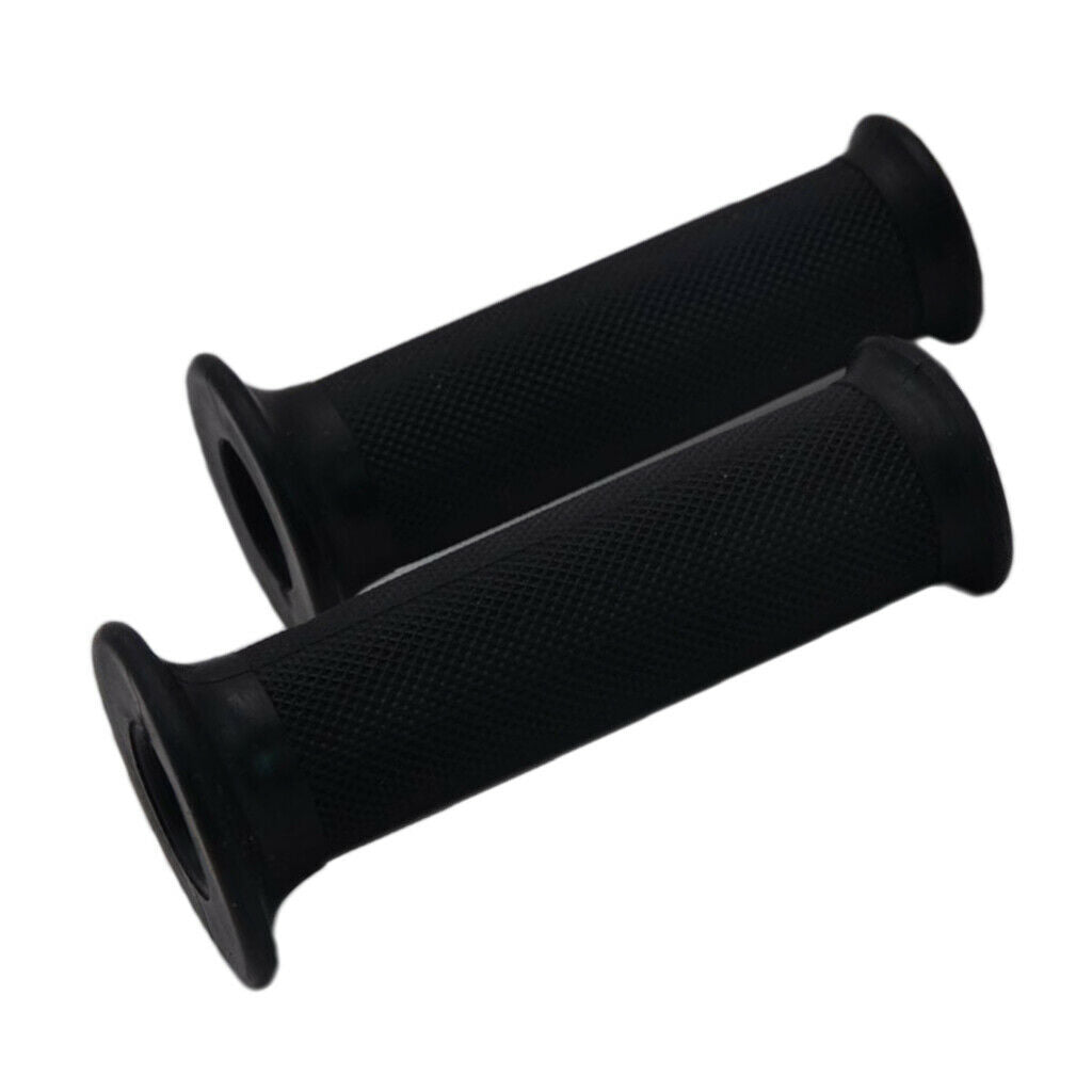 2x Motorbike Handlebar Soft Grip Covers for 22mm/0.87" Diameter Handlebars
