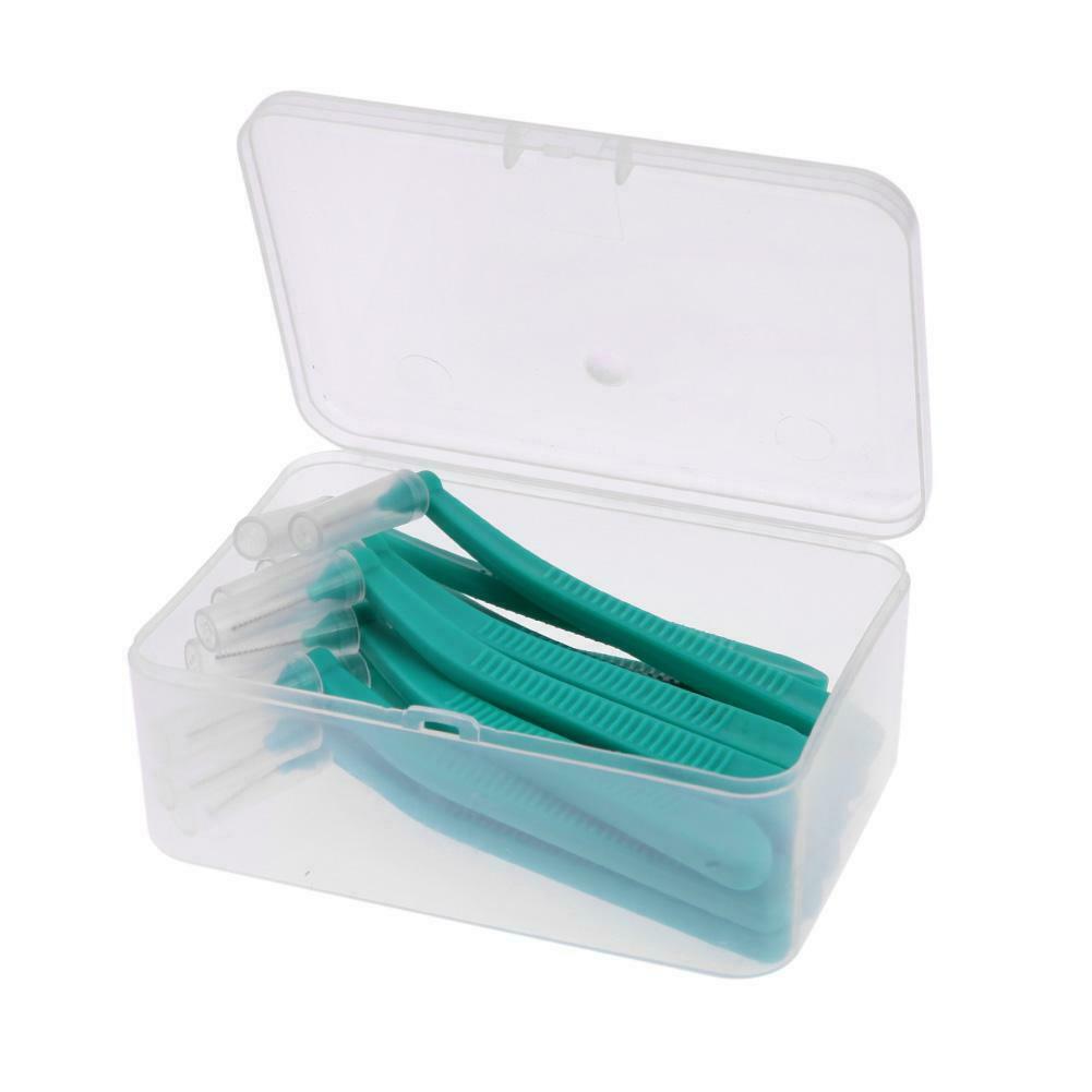 15pcs L Shape Tooth Interdental Brush Oral Care Cleaning Orthodontic Brush @