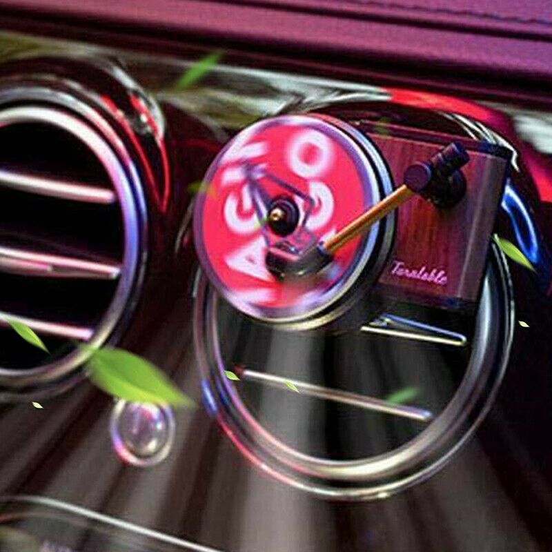 Retro Record Player Car Air Fresh  Outlet Perfume Car AromatherapyBDAU
