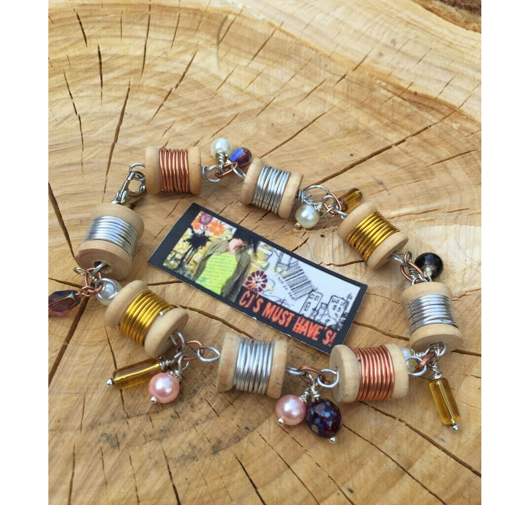 100pcs Wooden Sewing Tools Empty Thread Spools Sewing Notions Cord Coils 13x15mm