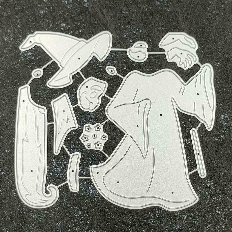 Christmas Tree Die-Cuts Carbon Steel Embossing Paper Border Nice Frame DIY Card